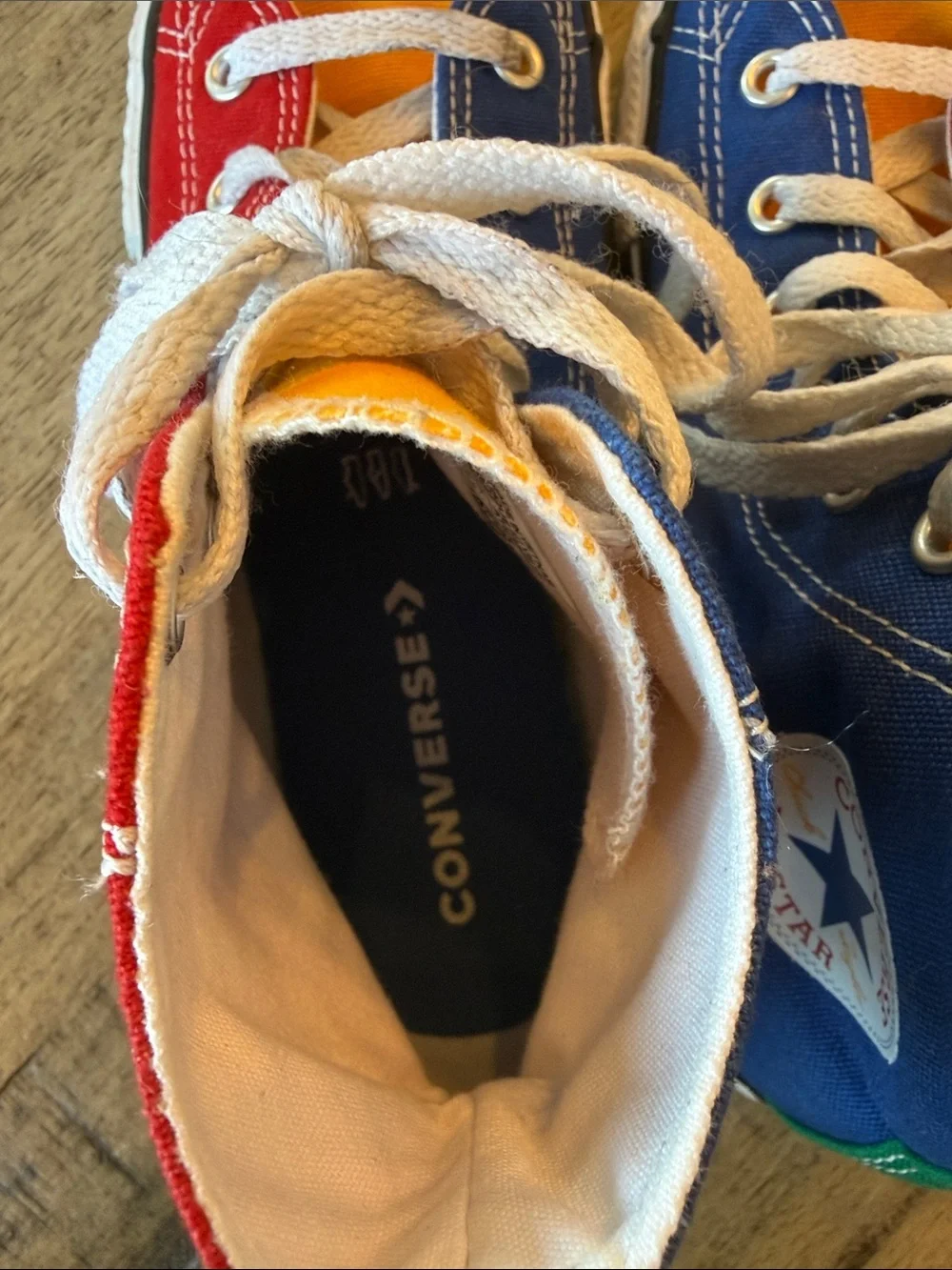 Converse Sneakers, Kids Size 3 High-Top Sneakers